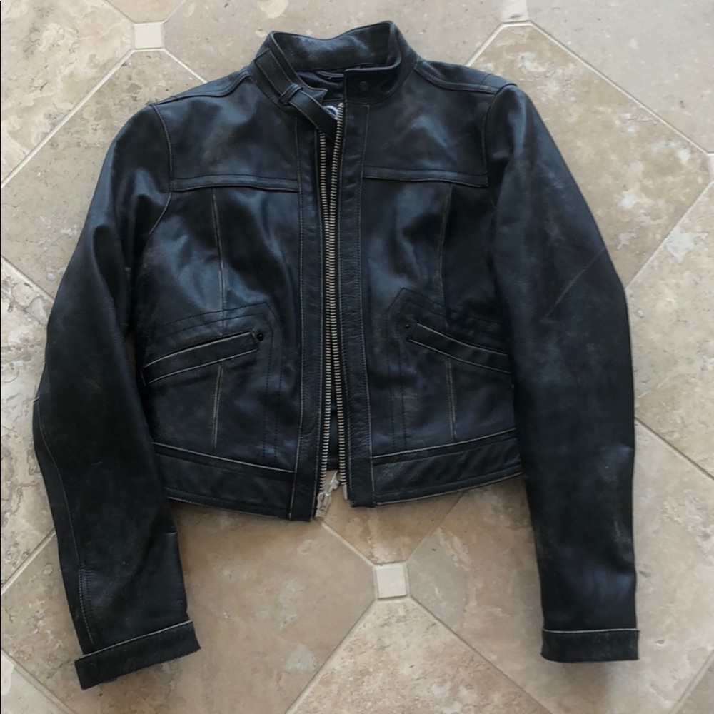 Gap Leather Jacket